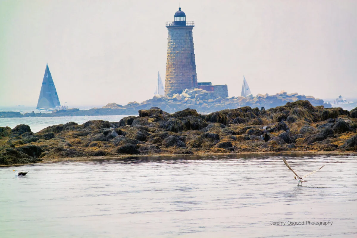 Whaleback lighthouse fort foster maine